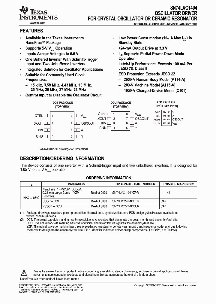 TEXASINSTRUMENTSINC-SN74LVC1404DCTRE4_6912724.PDF Datasheet