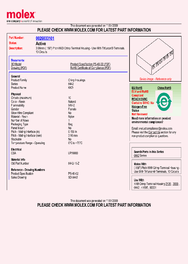 0026033101_6917094.PDF Datasheet