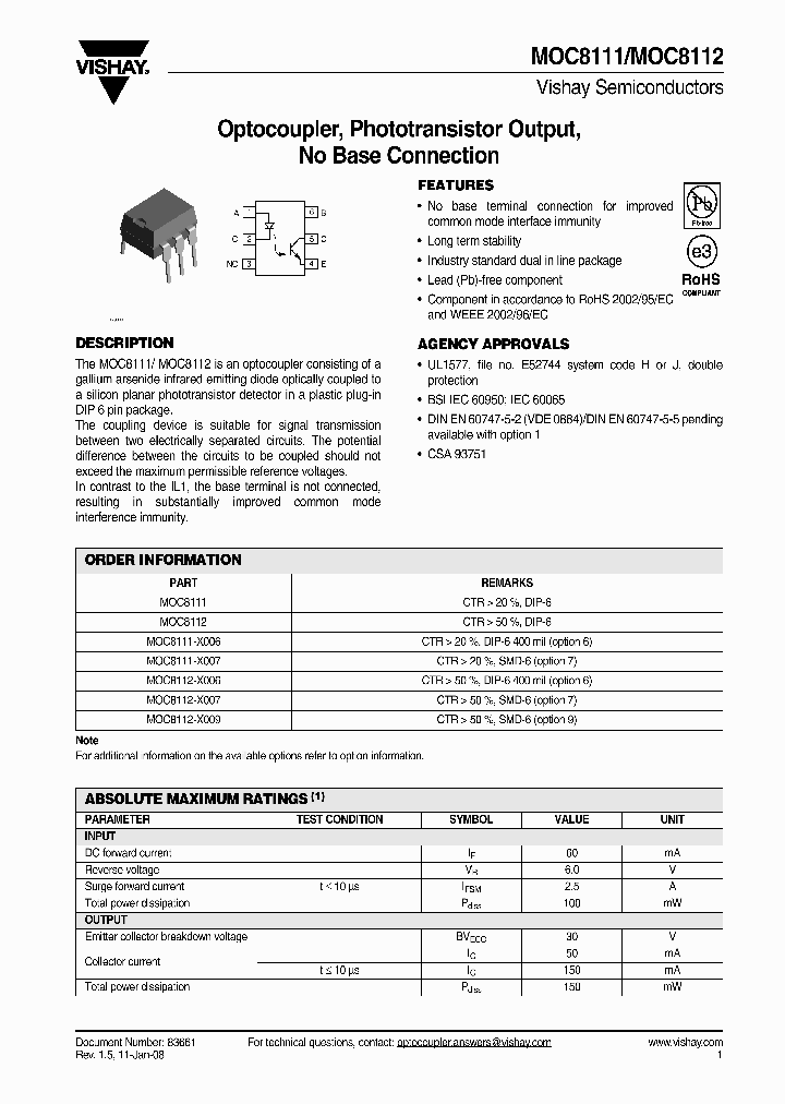 MOC8112-X007_6919495.PDF Datasheet