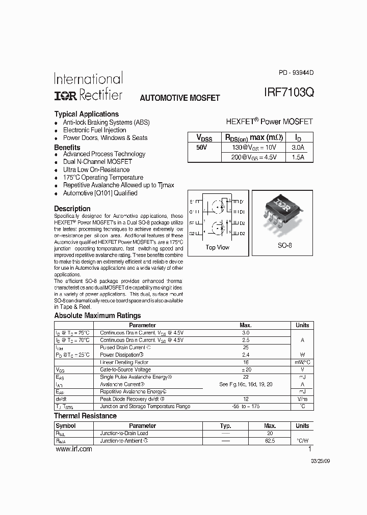 IRF7103Q_6921180.PDF Datasheet