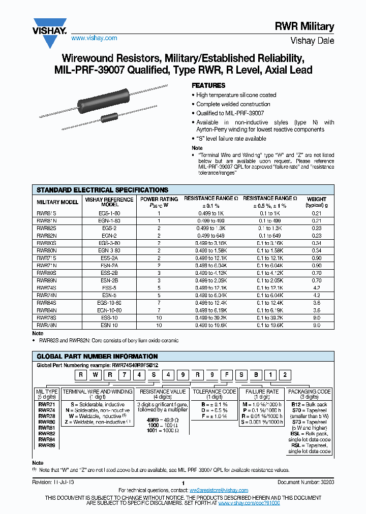 RWR80SR732FRS73_6920071.PDF Datasheet