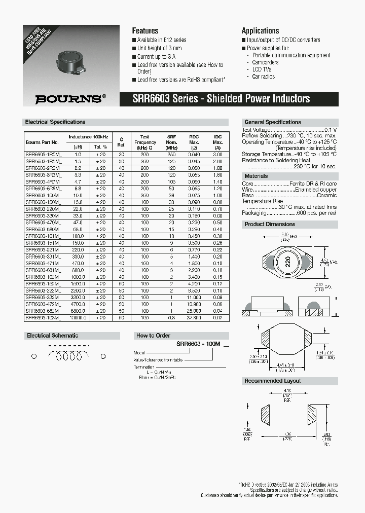 SRR6603-332M_6911317.PDF Datasheet