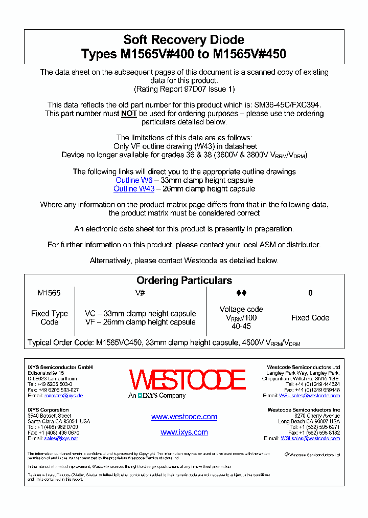 M1565VF450_6920628.PDF Datasheet