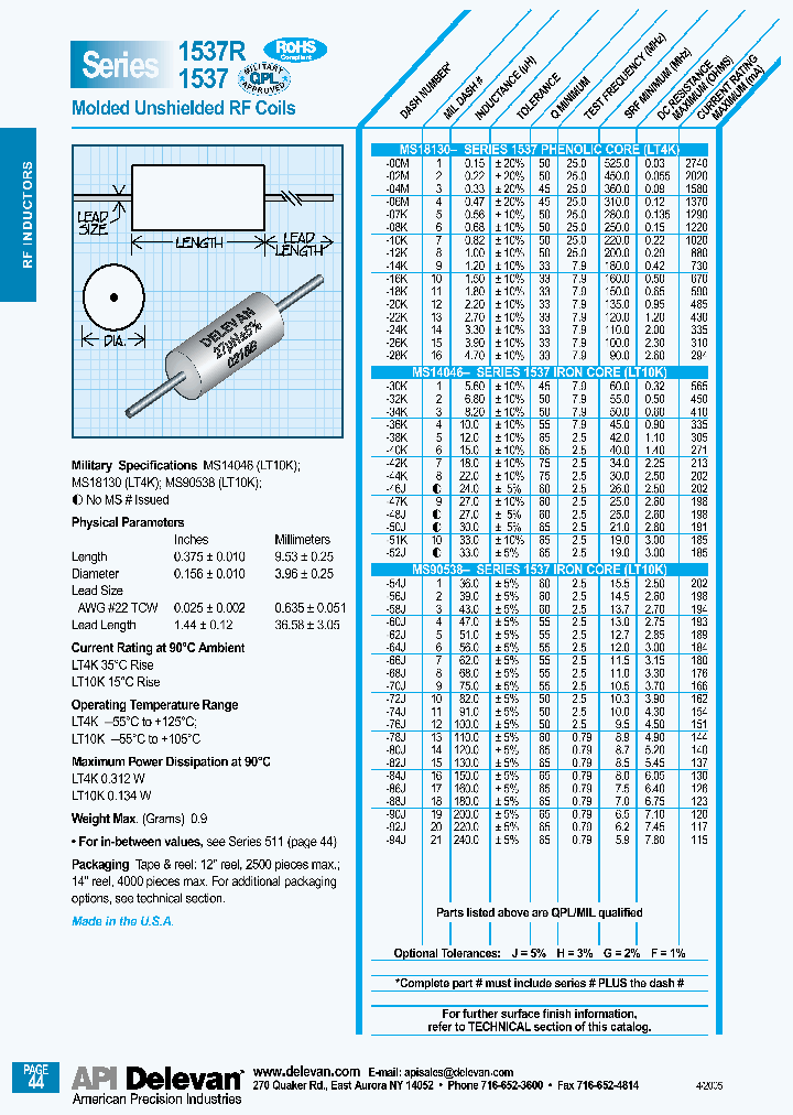 1537-08J_6922538.PDF Datasheet