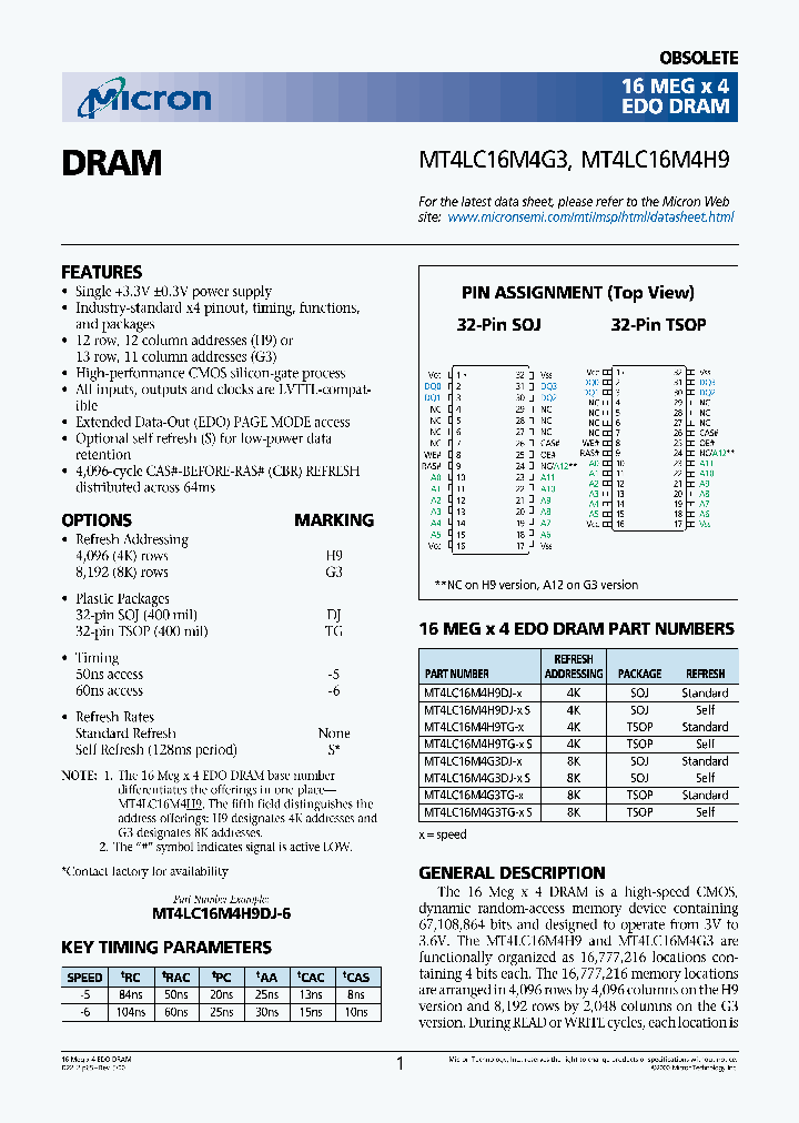 MT4LC16M4G3TG-5_6923461.PDF Datasheet