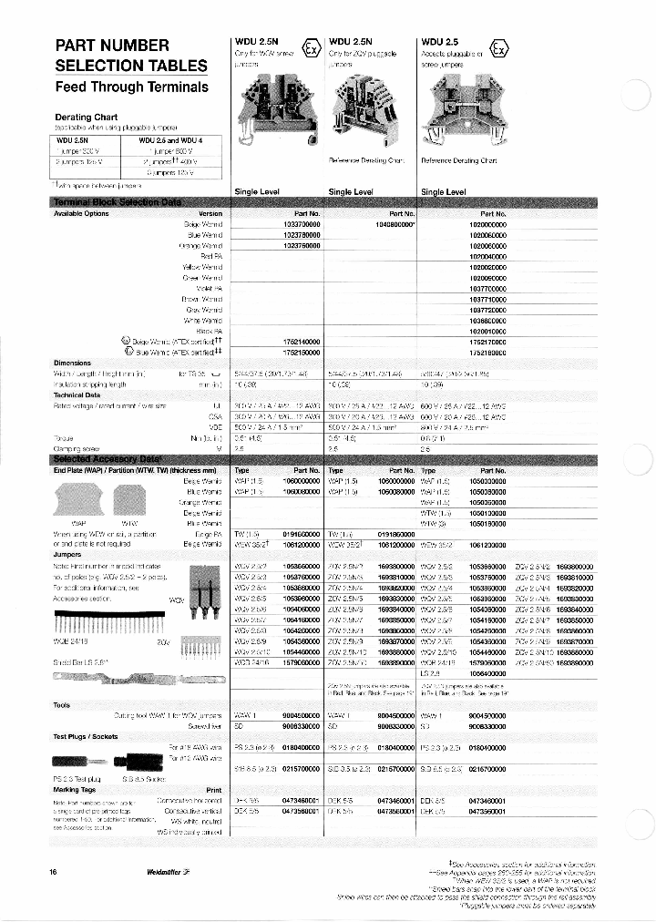 WEIDMULLER-1020060000_6925769.PDF Datasheet