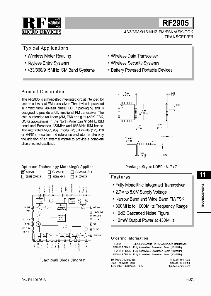 RF2905_6926516.PDF Datasheet