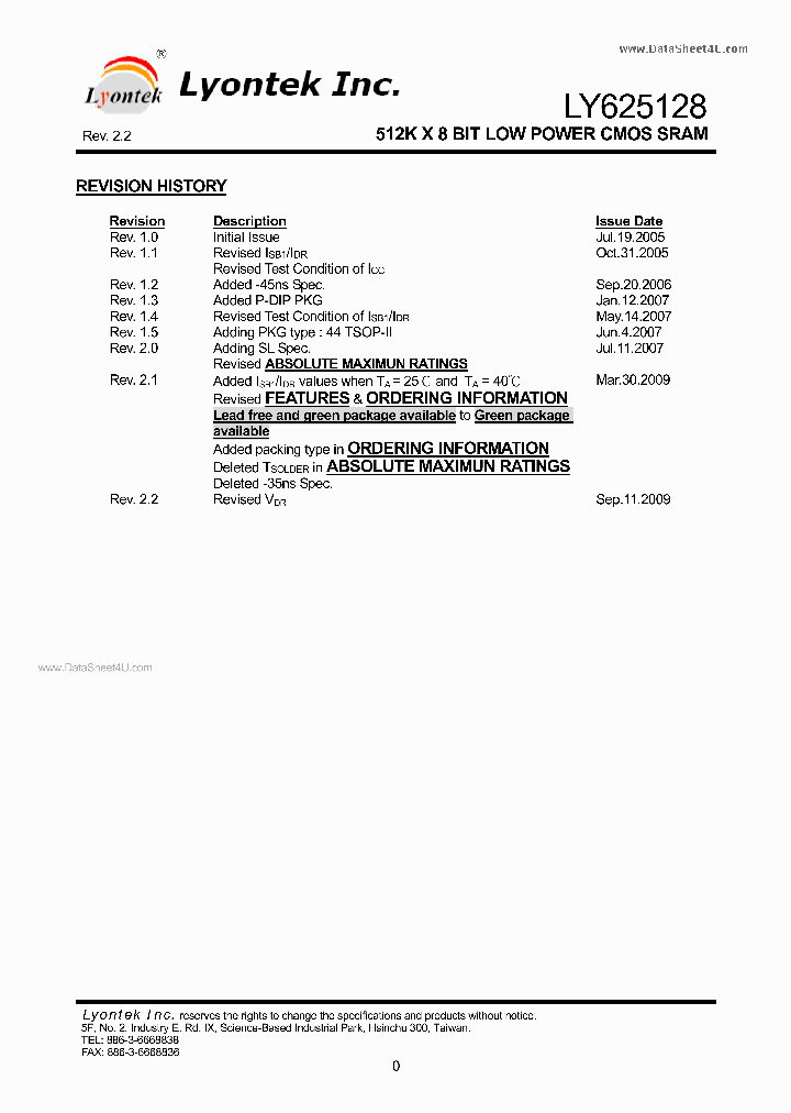 LY625128_6960125.PDF Datasheet
