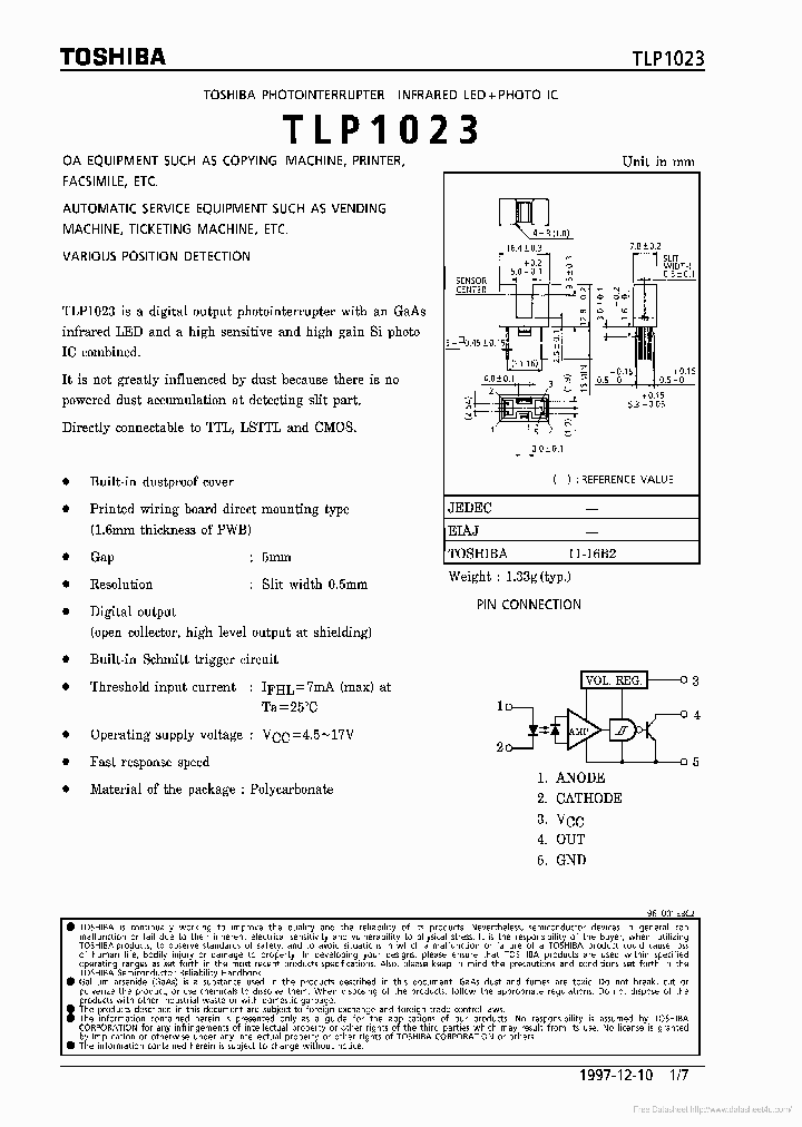 TLP1023_6960261.PDF Datasheet