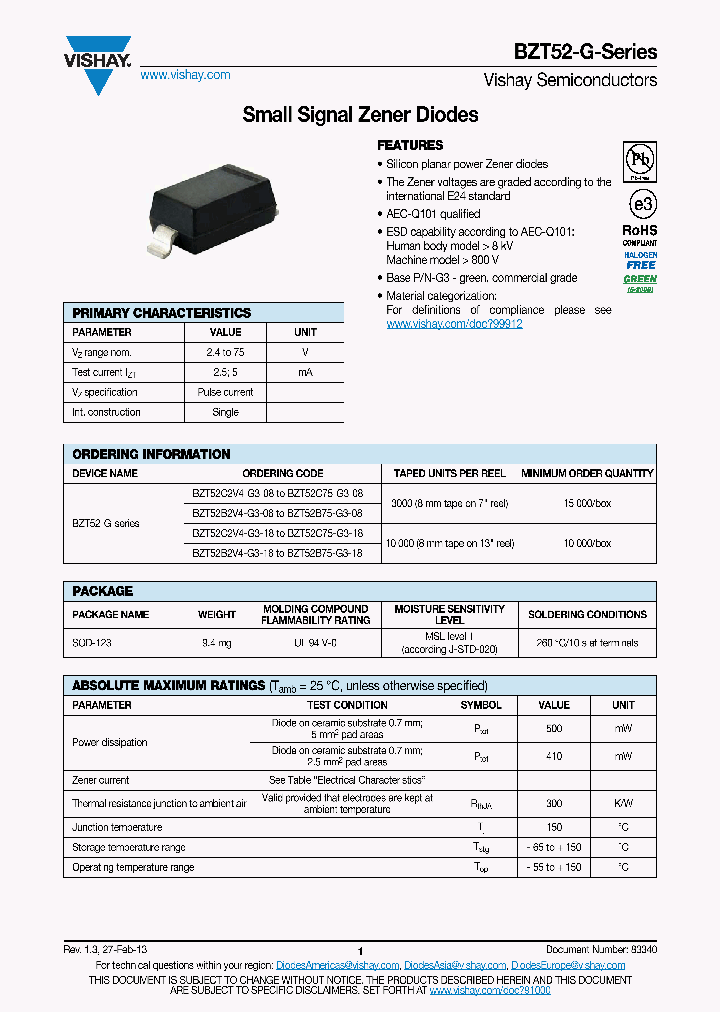 BZT52C62-V-GS18_6927779.PDF Datasheet