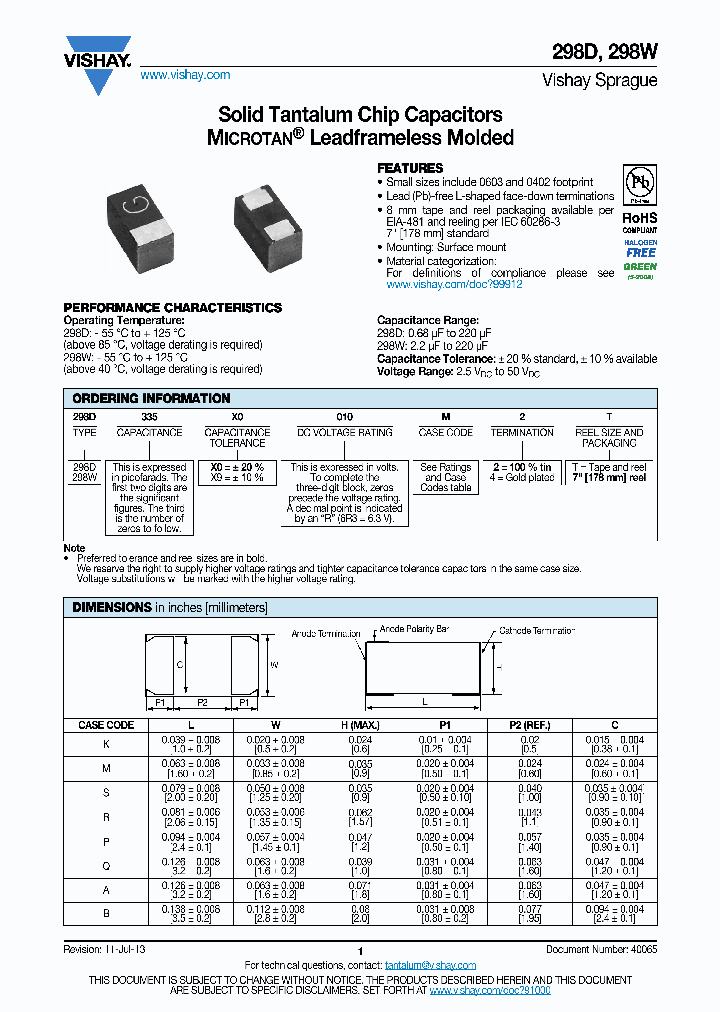 298D105X0016M2T_6927577.PDF Datasheet