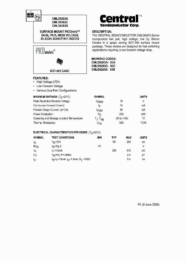 CMLD6263ATR_6925732.PDF Datasheet