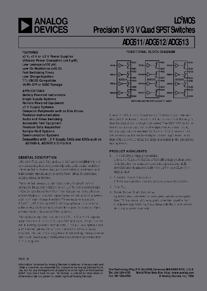 ADG513BRZ-REEL7_6927007.PDF Datasheet