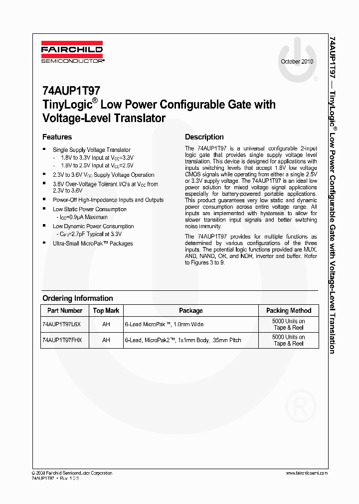 74AUP1T97FHX_6927734.PDF Datasheet