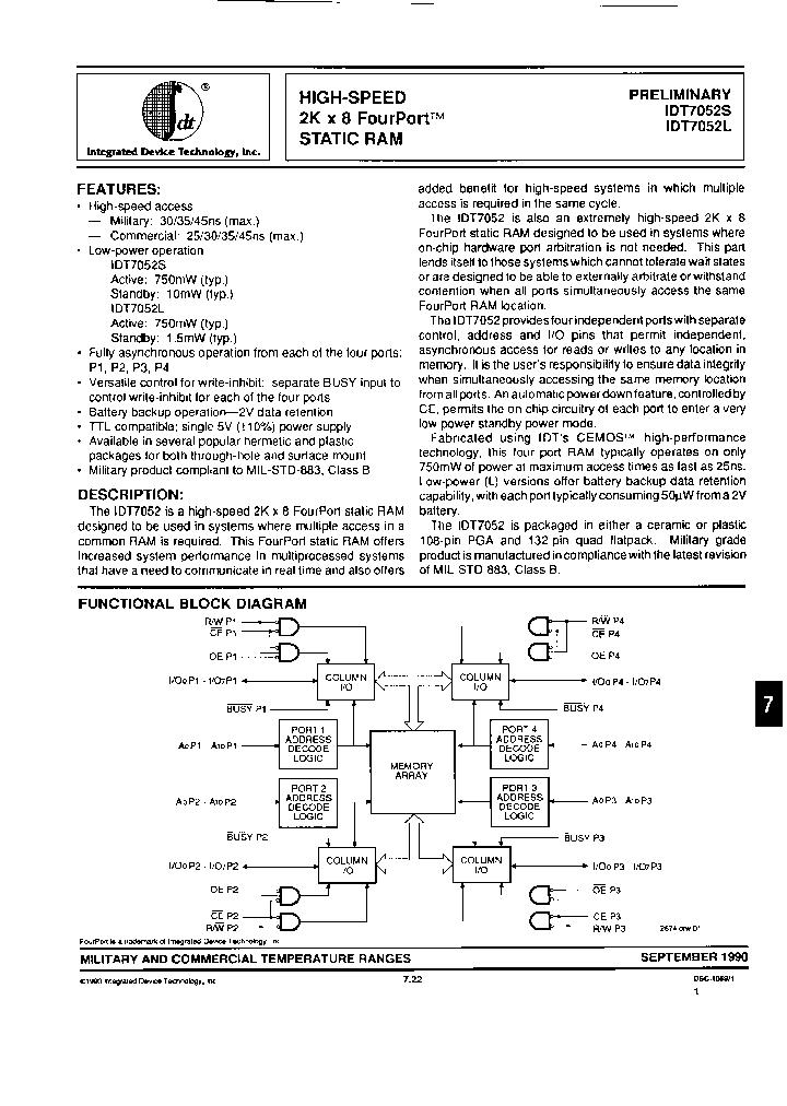 IDT7052L45QEB_6927024.PDF Datasheet