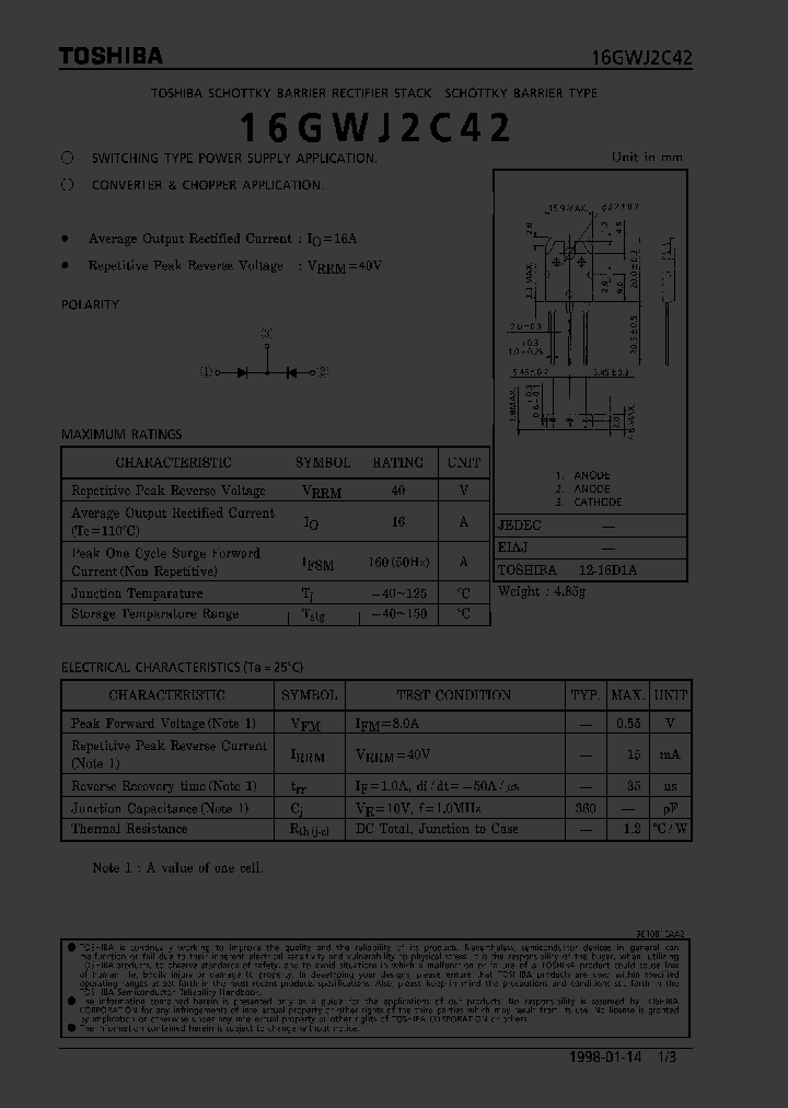 16GWJ2C42_6932227.PDF Datasheet