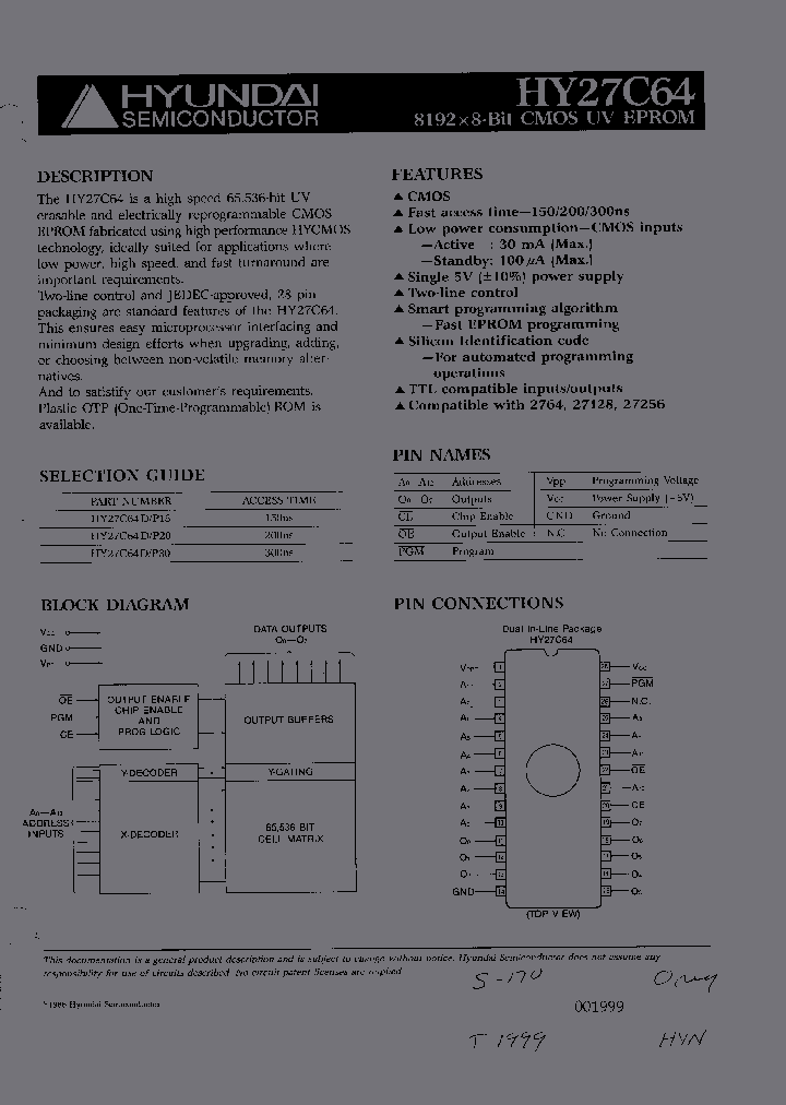 HY27C64P30_6934032.PDF Datasheet