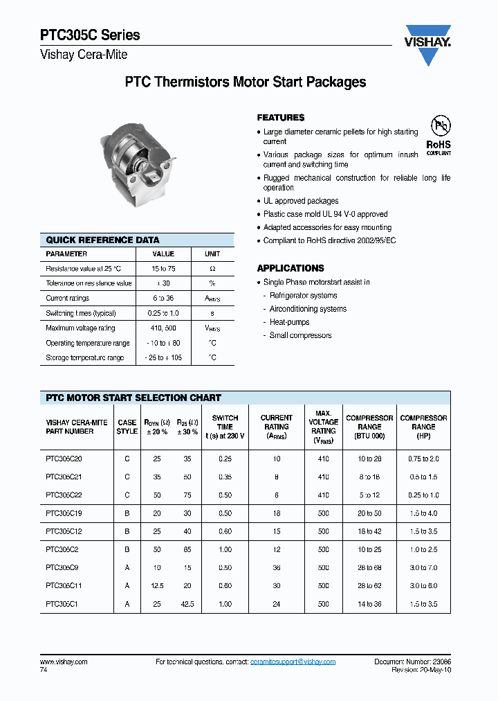 PTC305C11L03A_6931985.PDF Datasheet