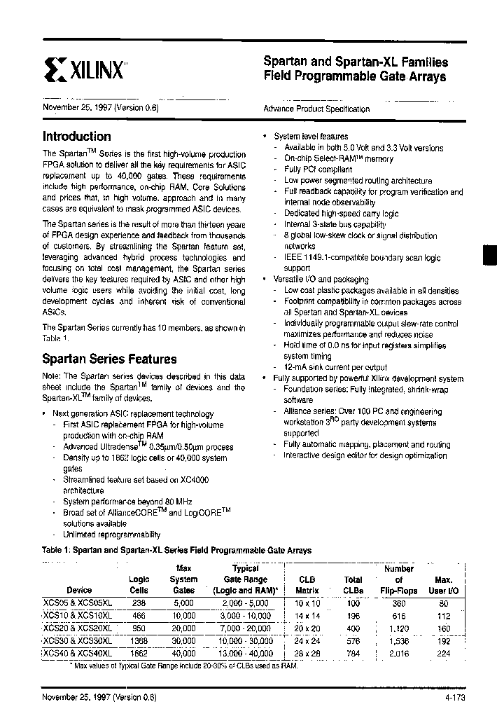 XCS30-3BGG256I_6934082.PDF Datasheet
