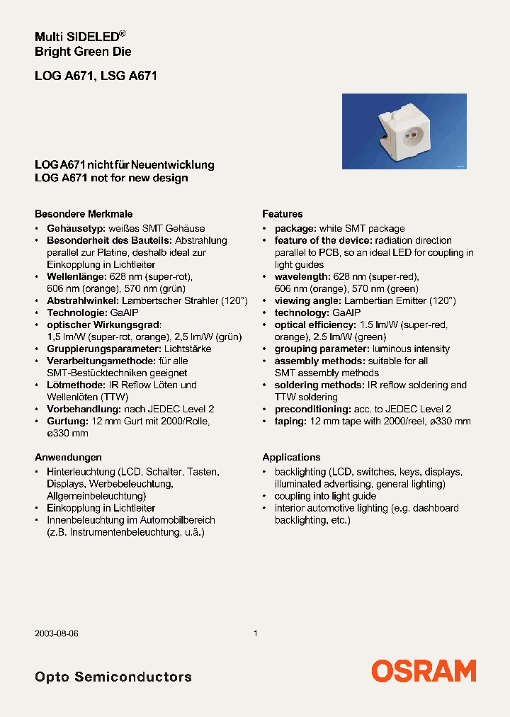 LOGA671-KM_6937096.PDF Datasheet
