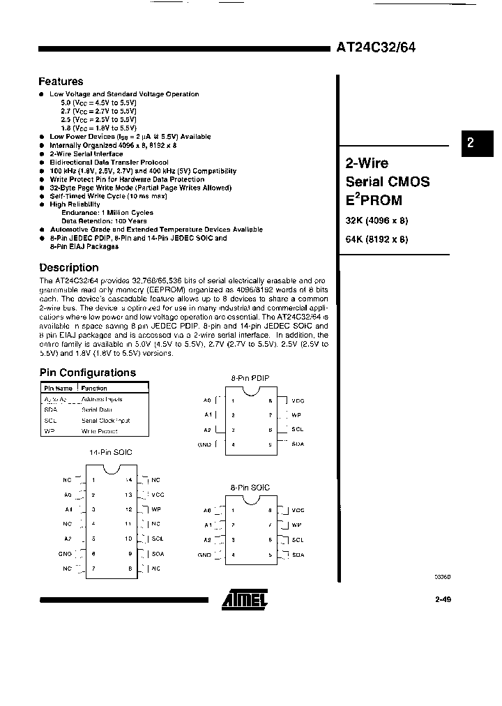 ATMELCORP-AT24C32-10SC-25TR_6937274.PDF Datasheet