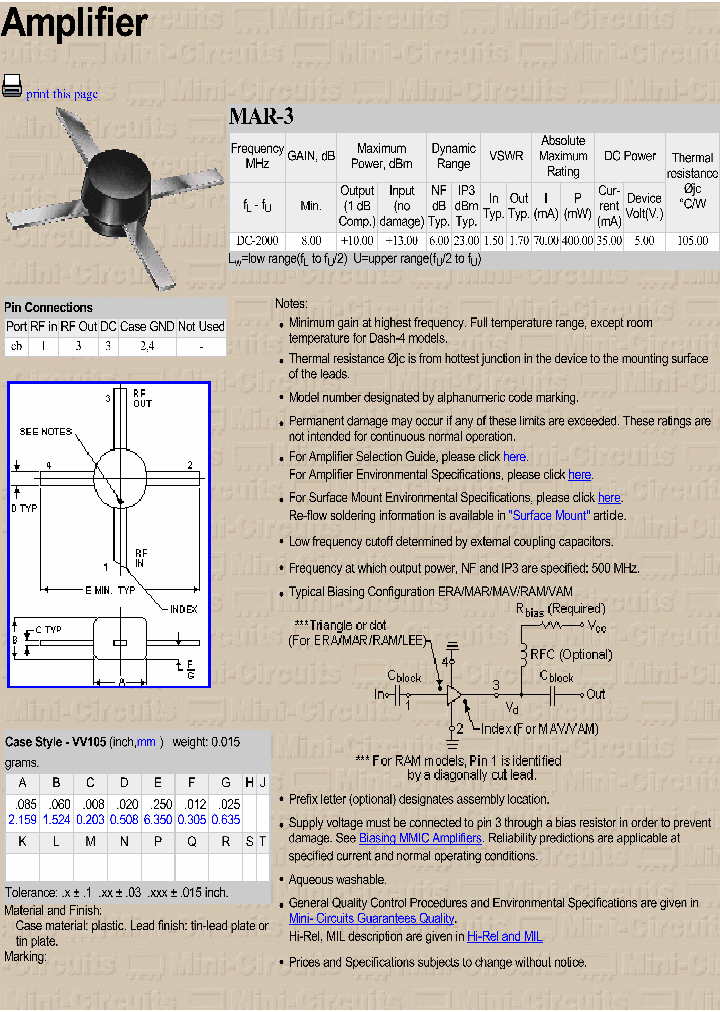MINI-CIRCUITS-MAR3SM15_6938284.PDF Datasheet