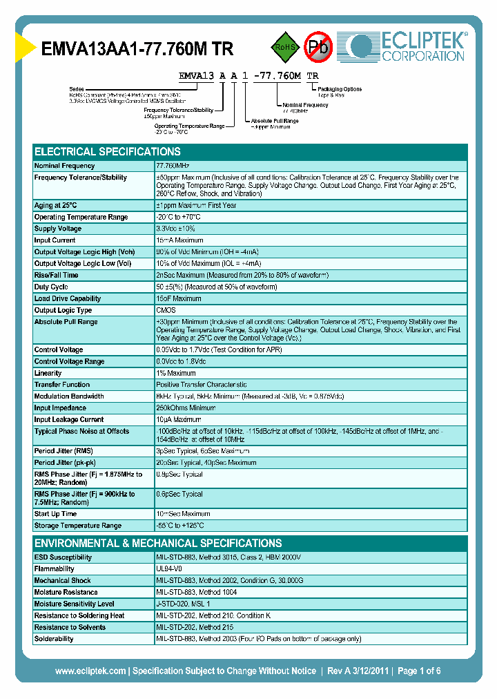 EMVA13AA1-77760MTR_6940372.PDF Datasheet