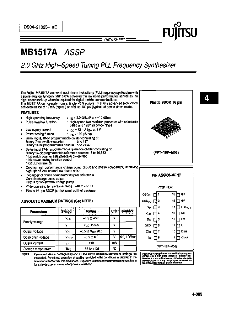 MB1517APFV1_6941863.PDF Datasheet