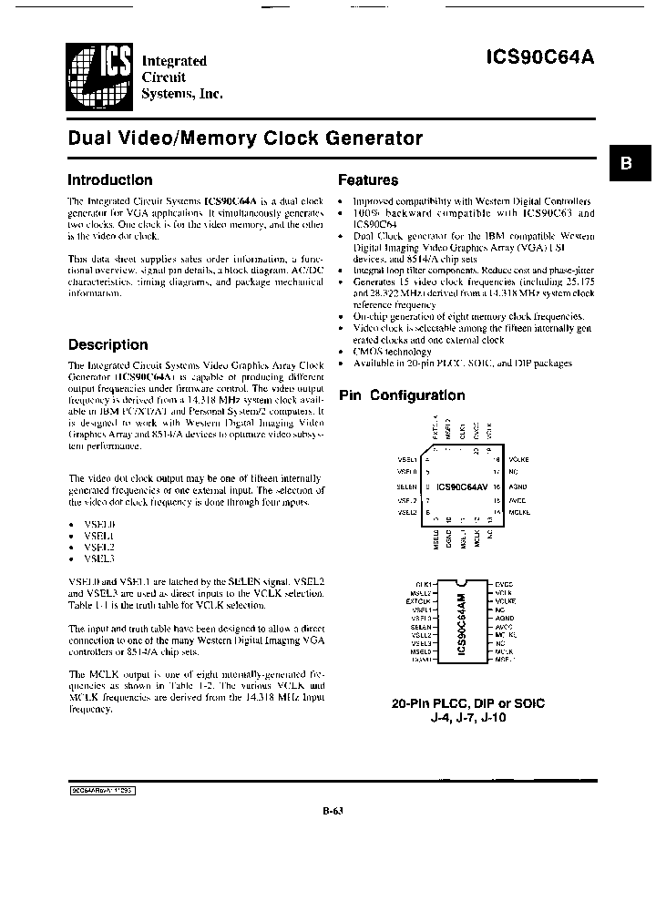 ICS90C64A-903N_6942004.PDF Datasheet