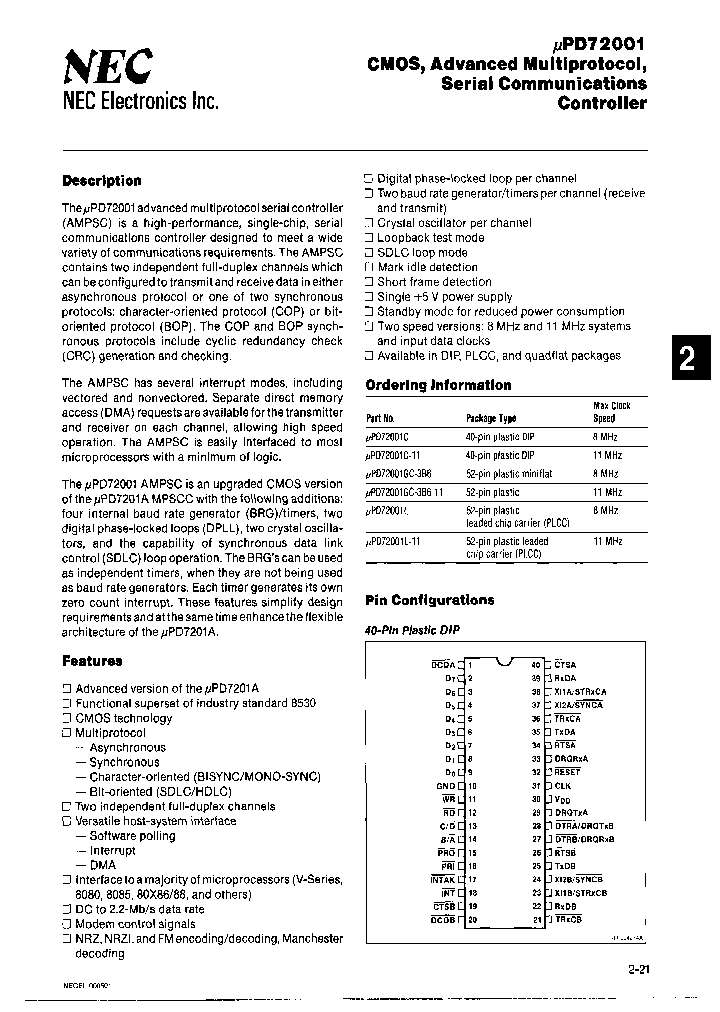 UPD72001C_6942502.PDF Datasheet