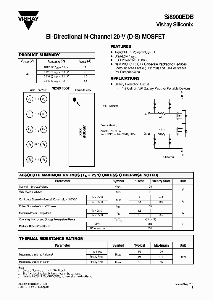 SI8900EDB_6934804.PDF Datasheet