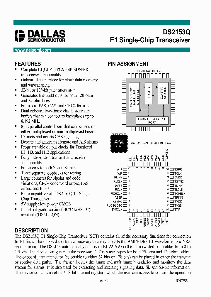 DS2153QN_6936386.PDF Datasheet