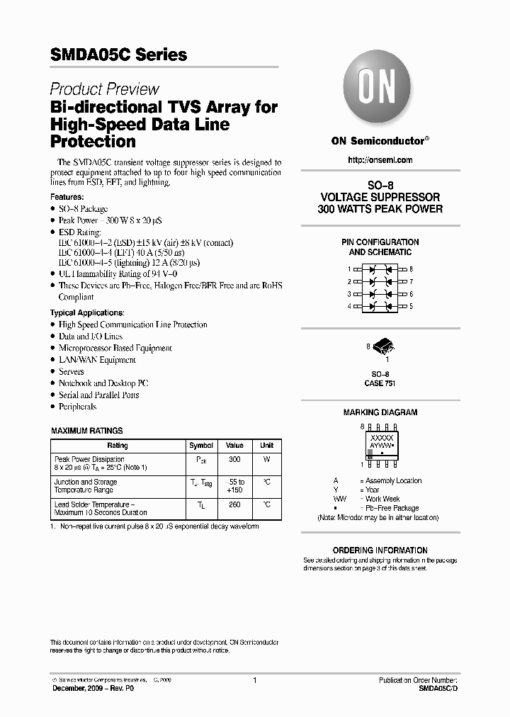 ONSEMICONDUCTOR-SMDA12CDR2G_6940833.PDF Datasheet