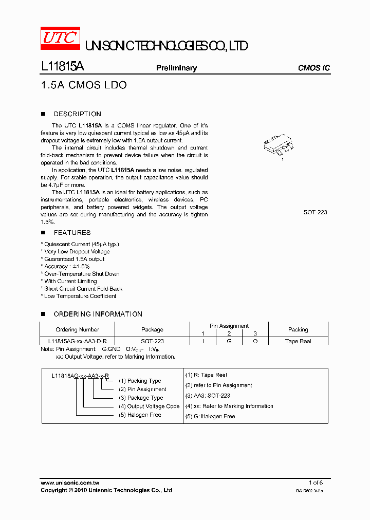 L11815AG-15-AA3-D-R_6929277.PDF Datasheet