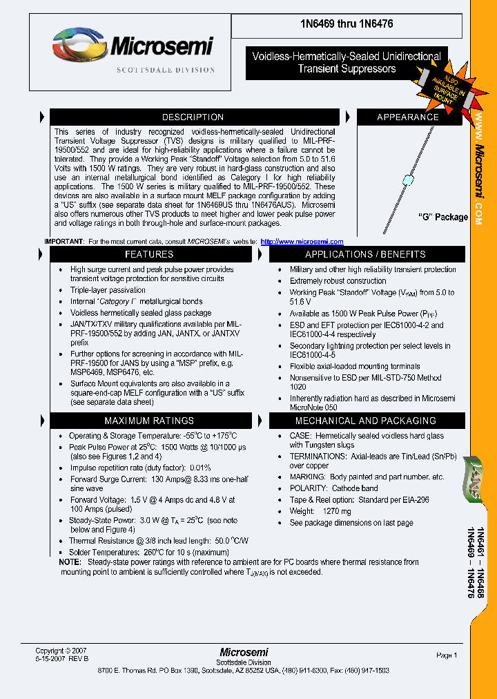 MSP6471_6943622.PDF Datasheet