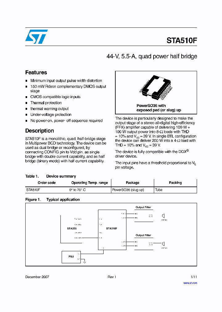 -STA510F_6941591.PDF Datasheet