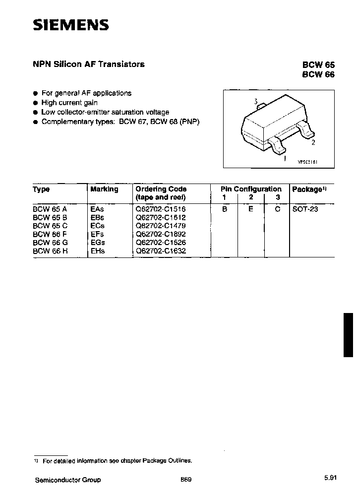 SIEMENSAG-BCW65AE6433_6941723.PDF Datasheet