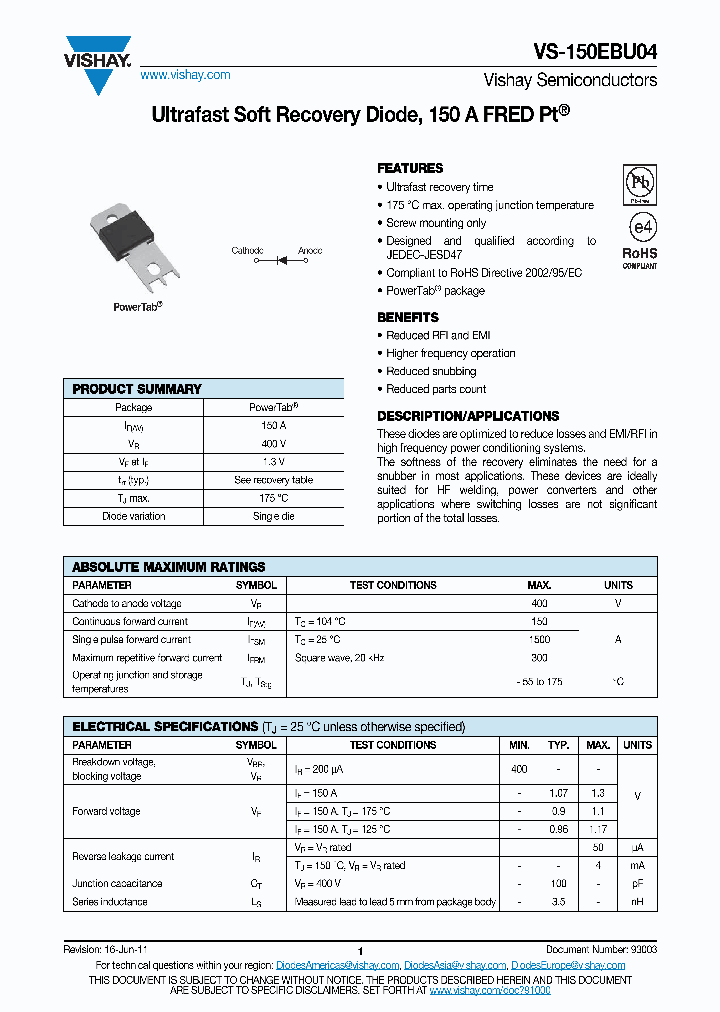 VS-150EBU04_6961728.PDF Datasheet