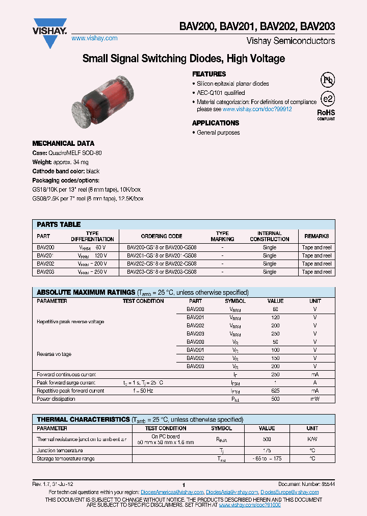 BAV201-GS08_6943189.PDF Datasheet