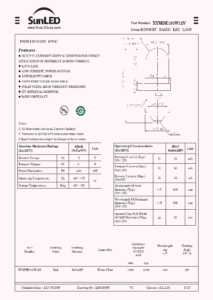 XYMDE101W12V_6940770.PDF Datasheet