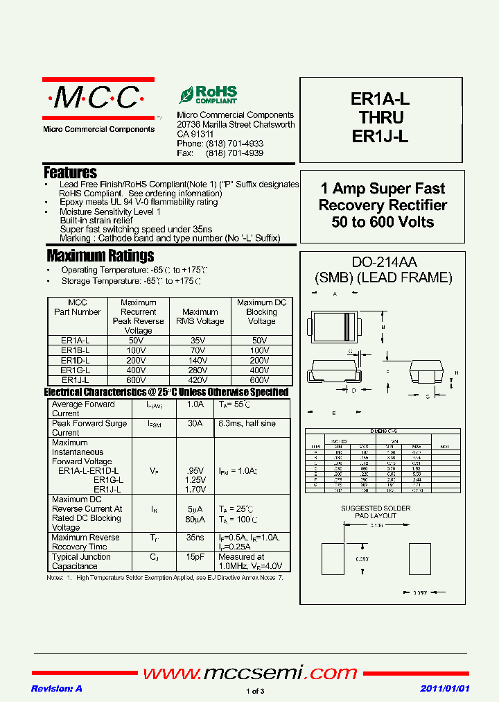 ER1A-L-TP_6945064.PDF Datasheet