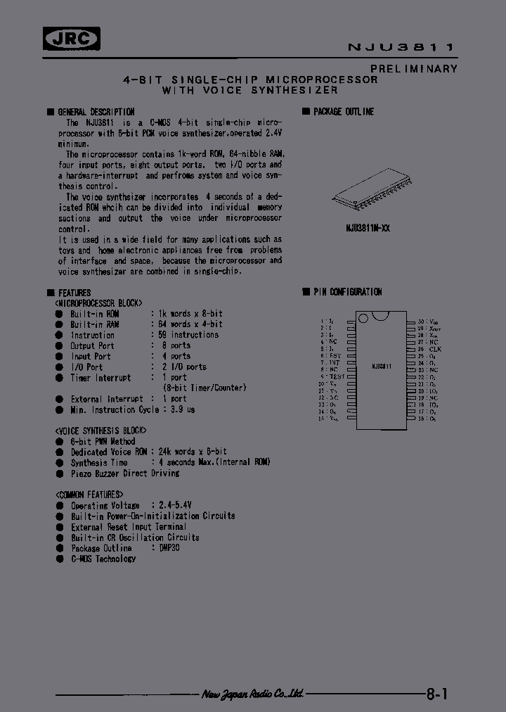 NJU3811M-XXT1_6943464.PDF Datasheet