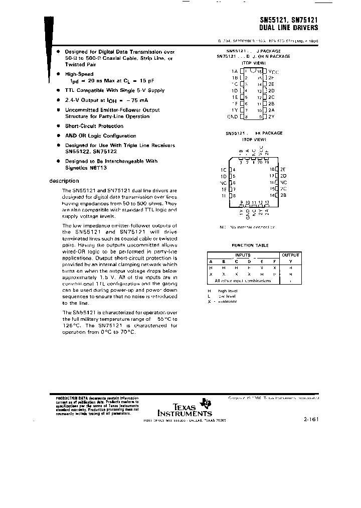 TEXASINSTRUMENTSINC-SN75121J-00_6947263.PDF Datasheet