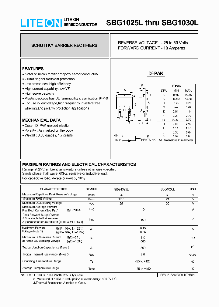 SBG1030L_6952867.PDF Datasheet