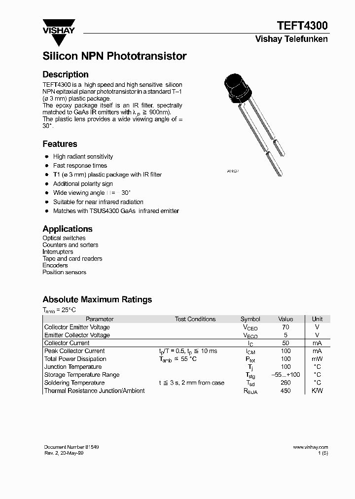 TEFT4300_6956004.PDF Datasheet
