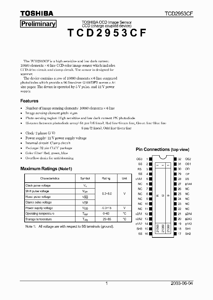 TCD2953CF_6941225.PDF Datasheet