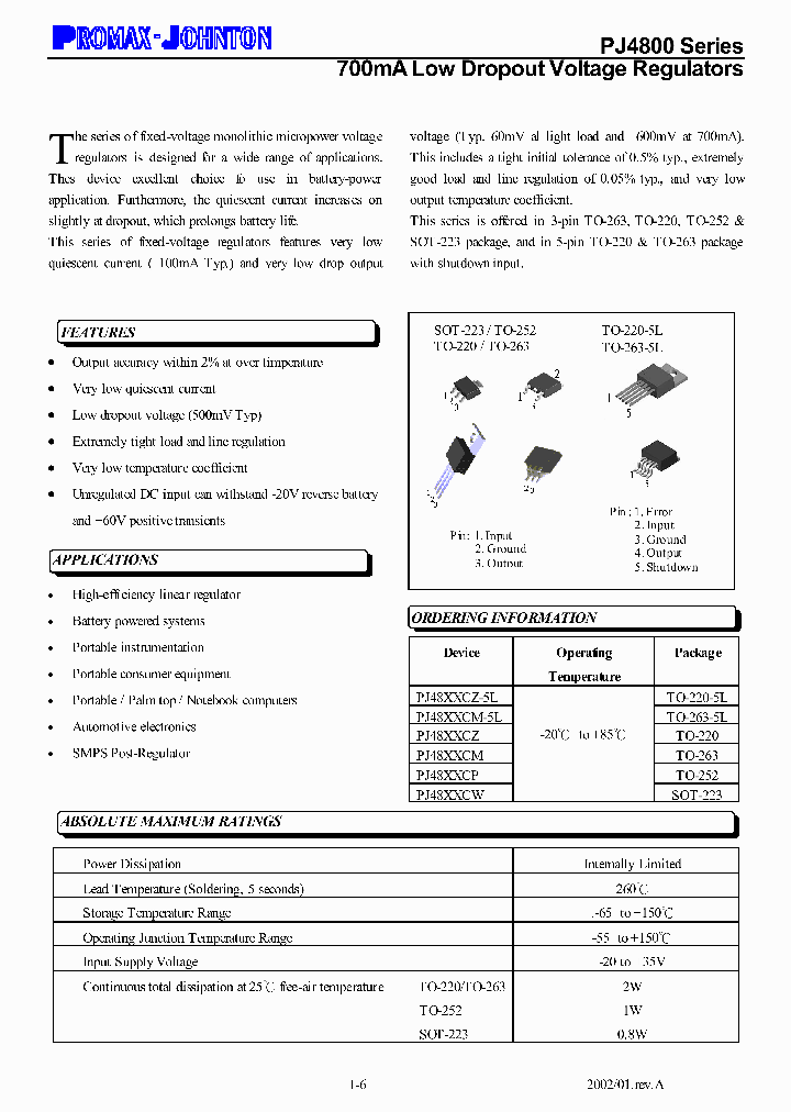 PJ4805CP_6952913.PDF Datasheet
