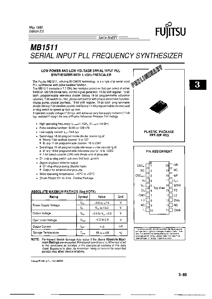 MB1511PF_6957356.PDF Datasheet