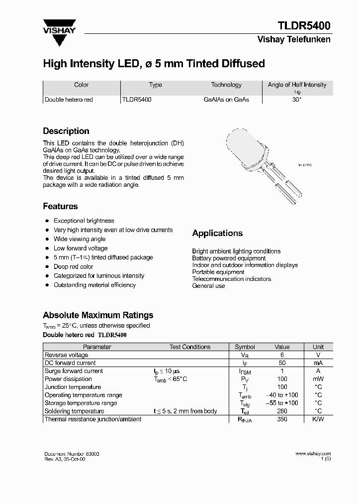 TLDR5400_6956033.PDF Datasheet
