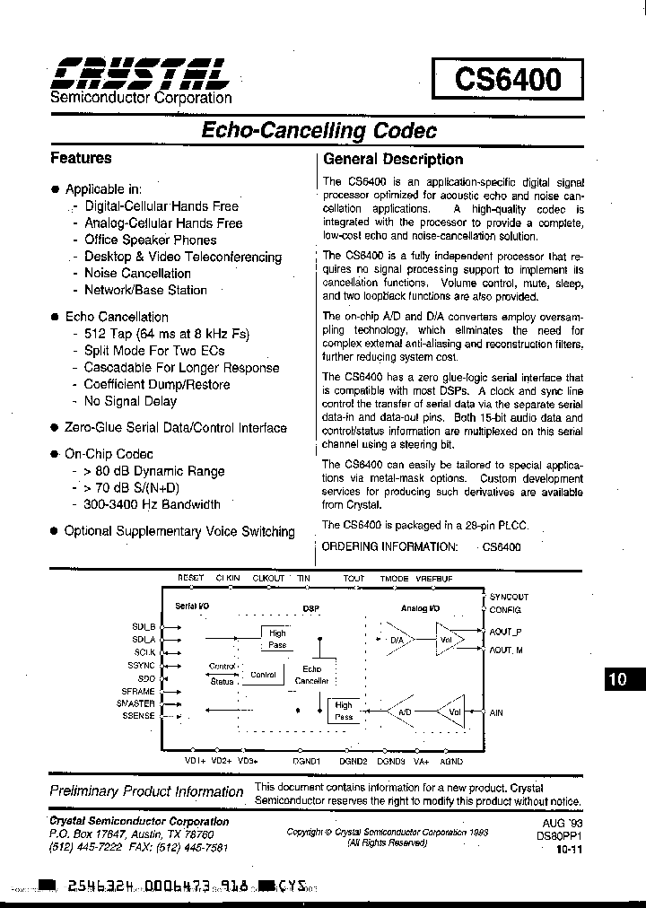 CS6400CL_6957645.PDF Datasheet
